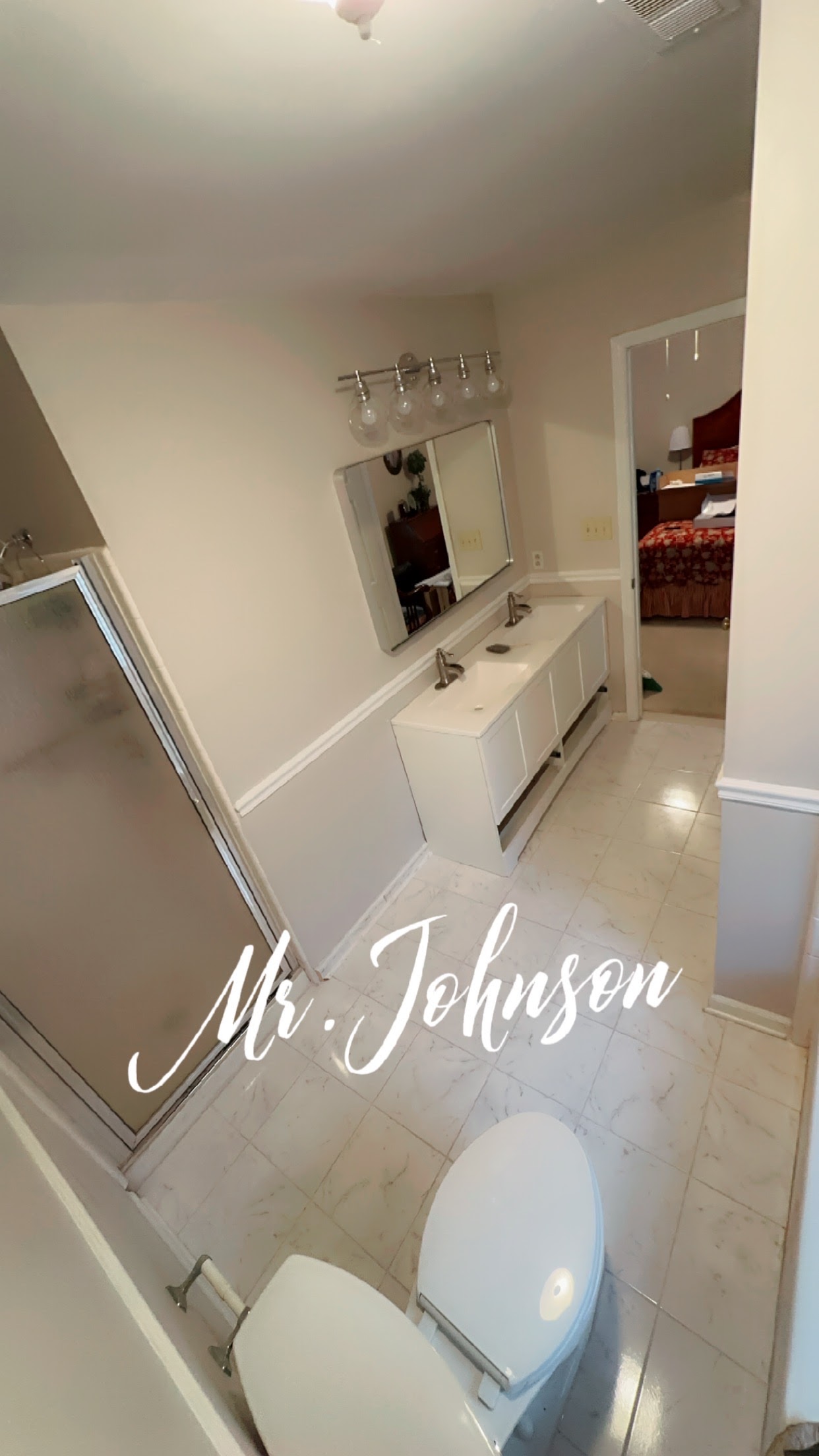 Bathroom Floor Repair project