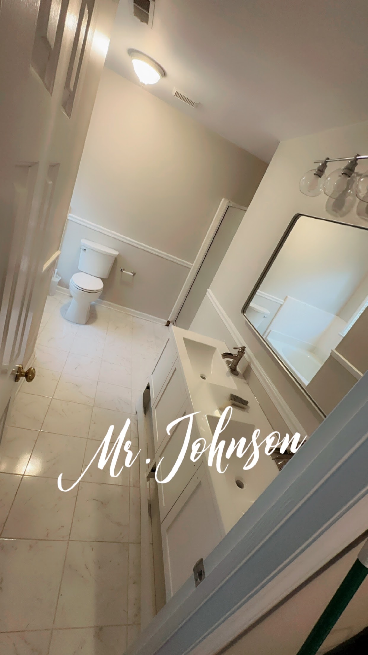 Bathroom Floor Repair project