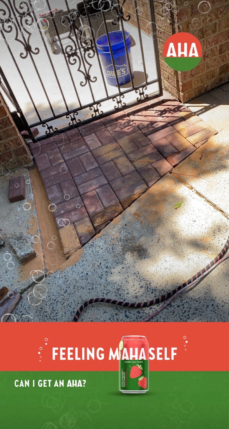 Brick Paver Repair project