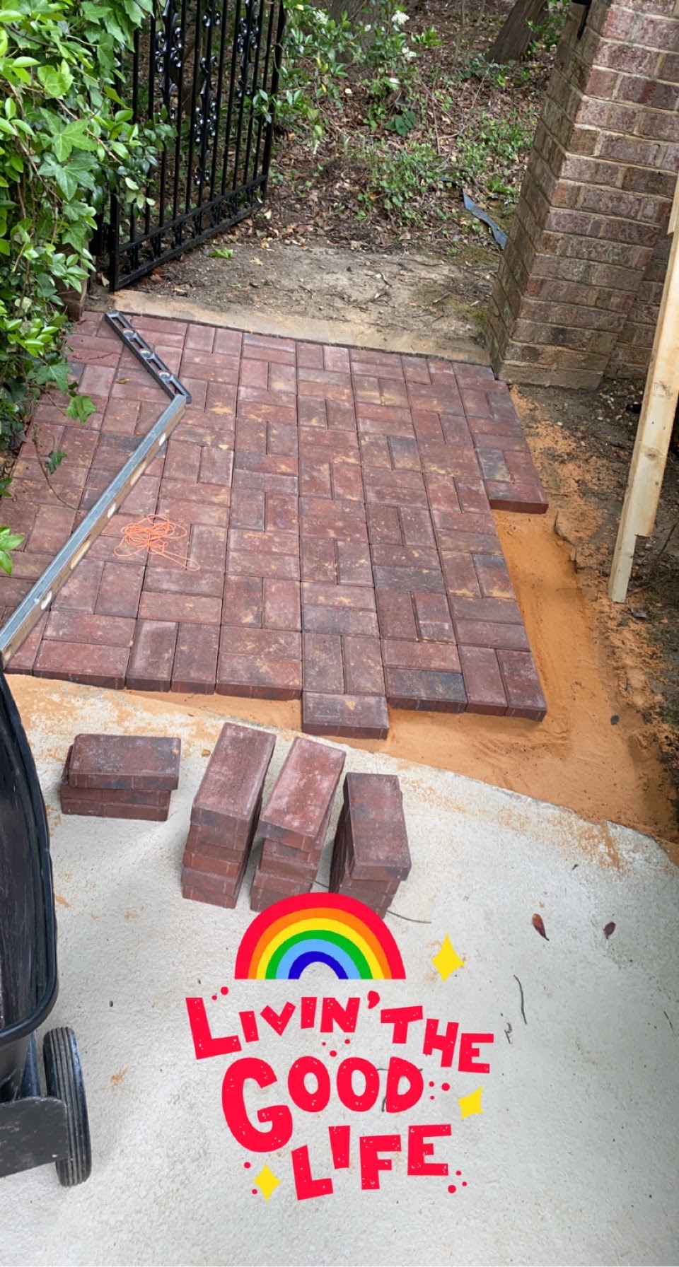Brick Paver Repair project