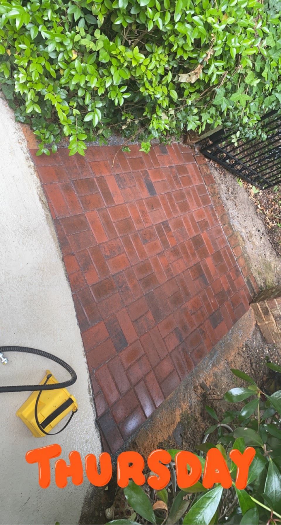 Brick Paver Repair project