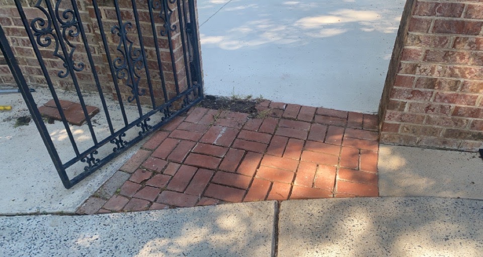 Brick Paver Repair project
