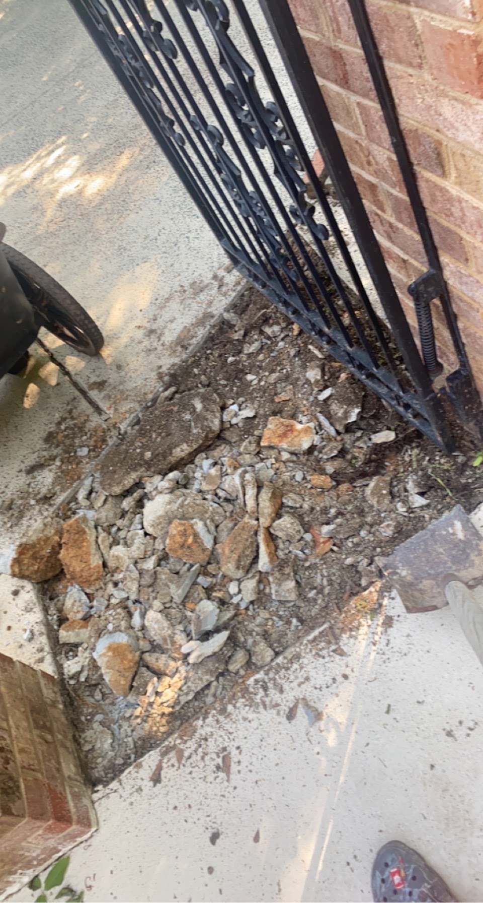Brick Paver Repair project