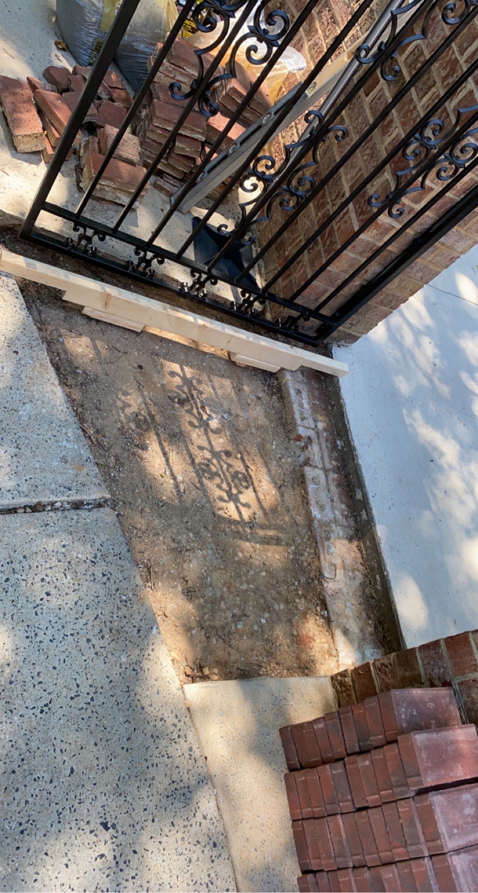 Brick Paver Repair project