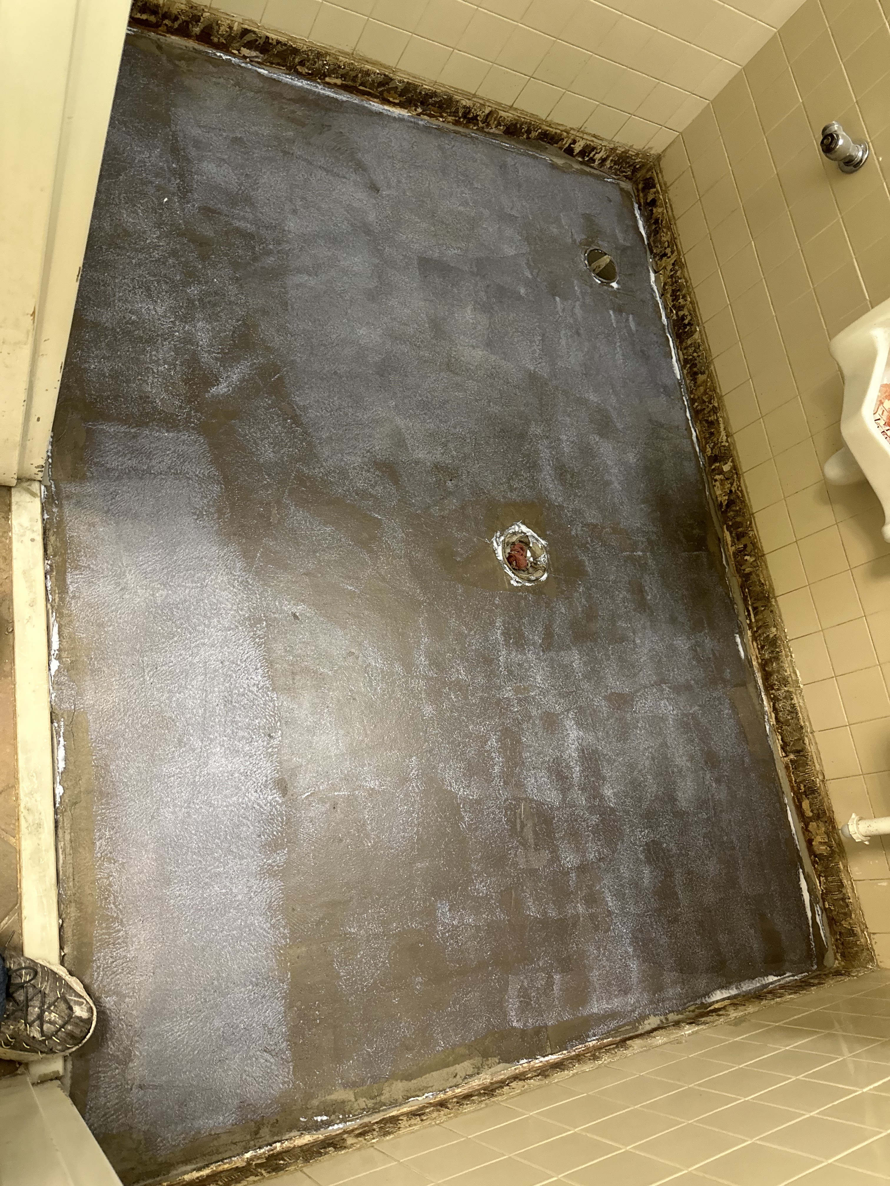Commercial Floor Repair project