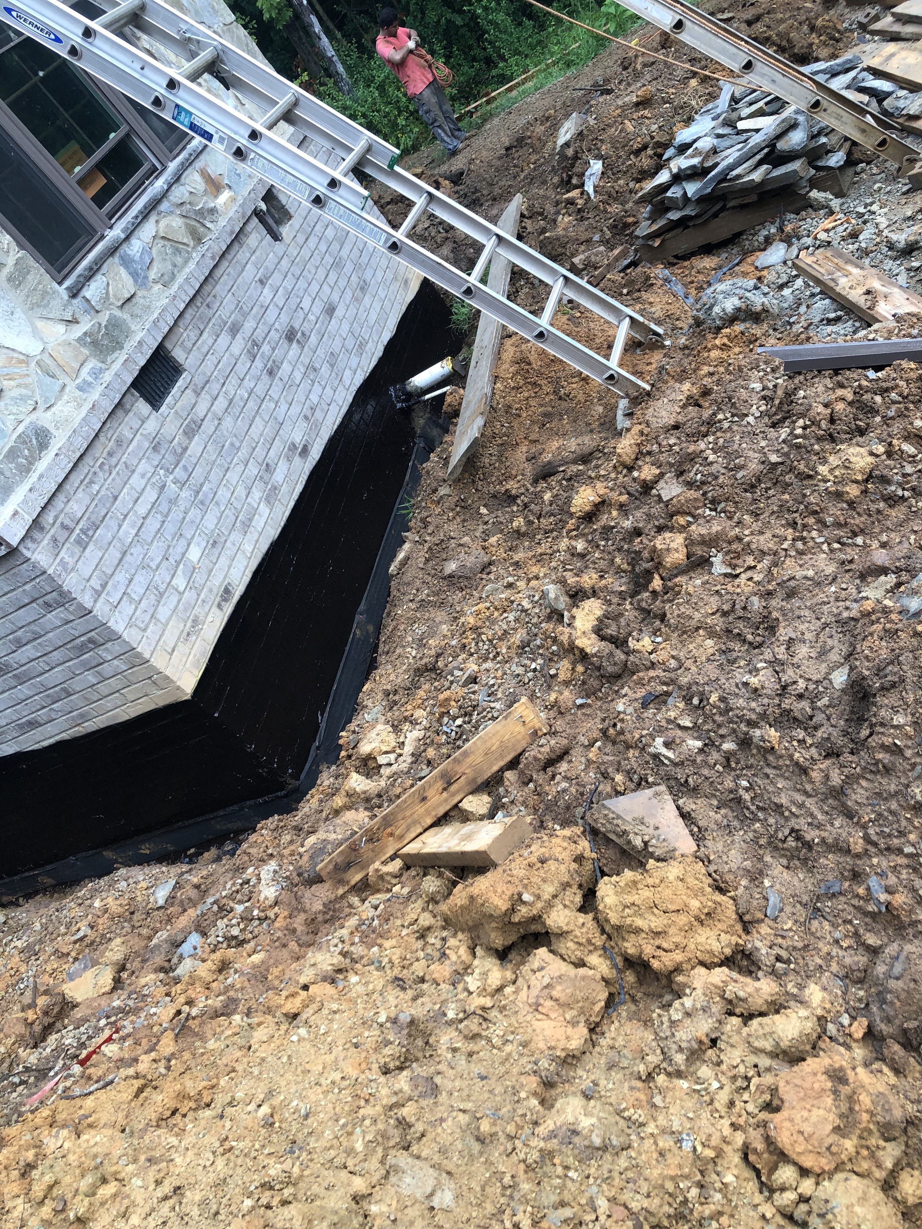 Exterior Damp Proofing project