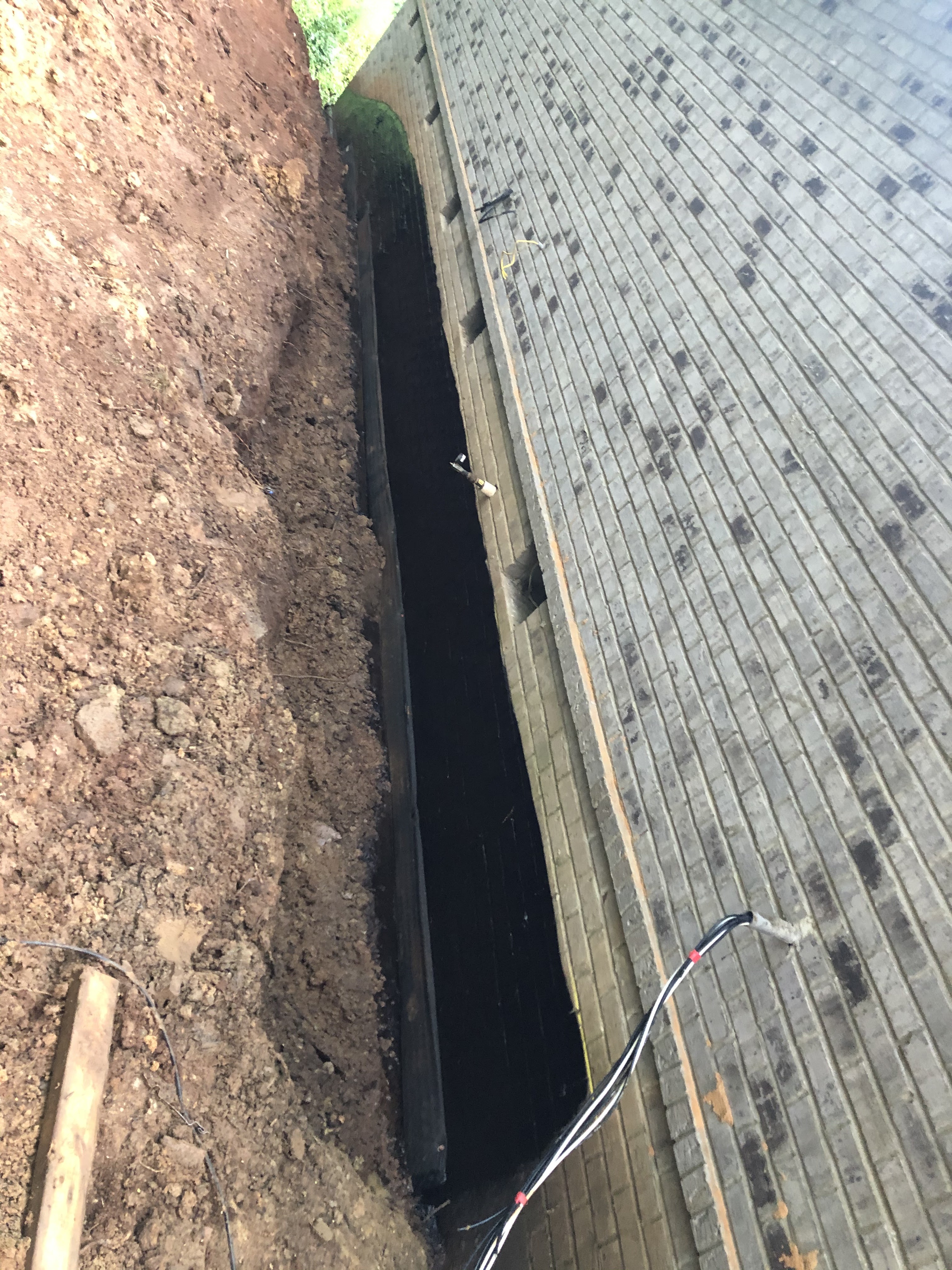 Exterior Damp Proofing project