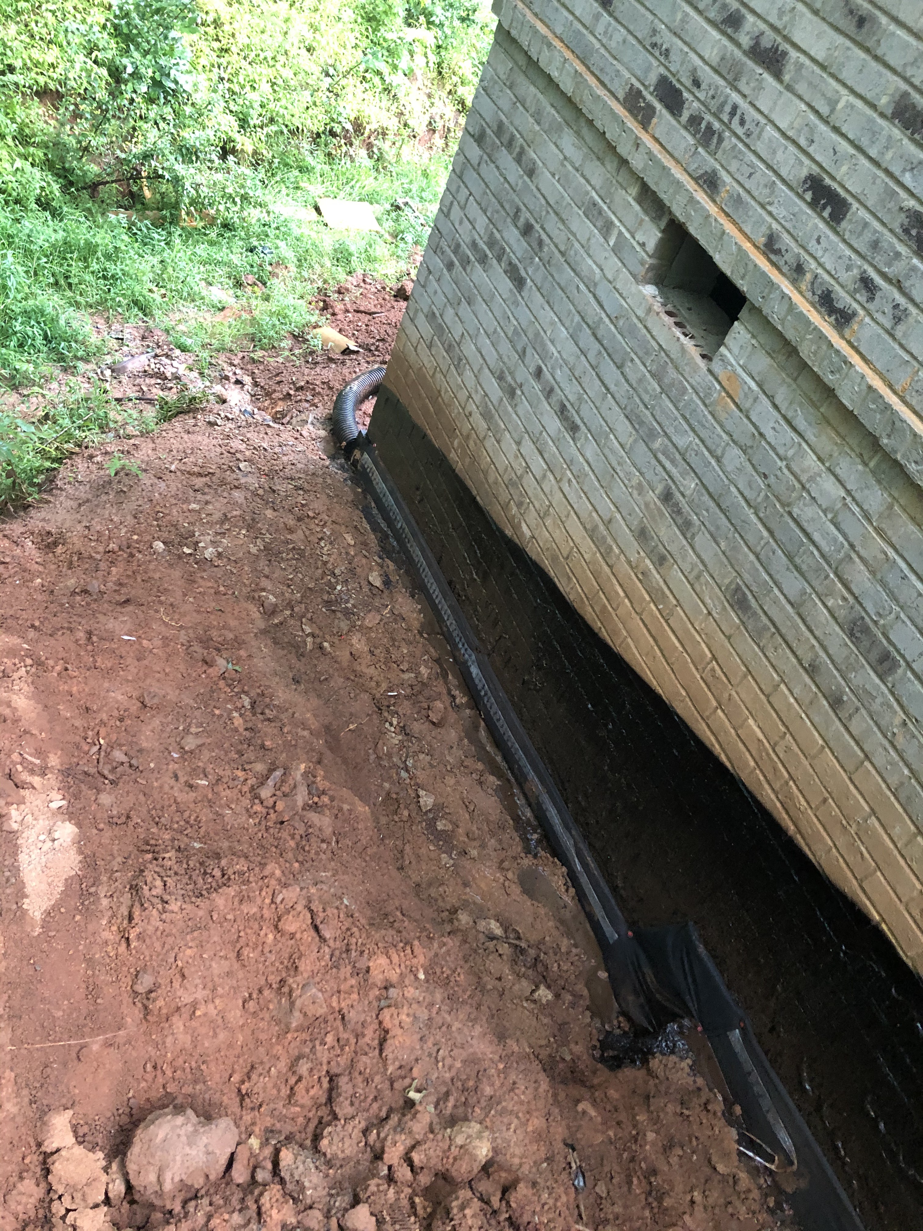 Exterior Damp Proofing project