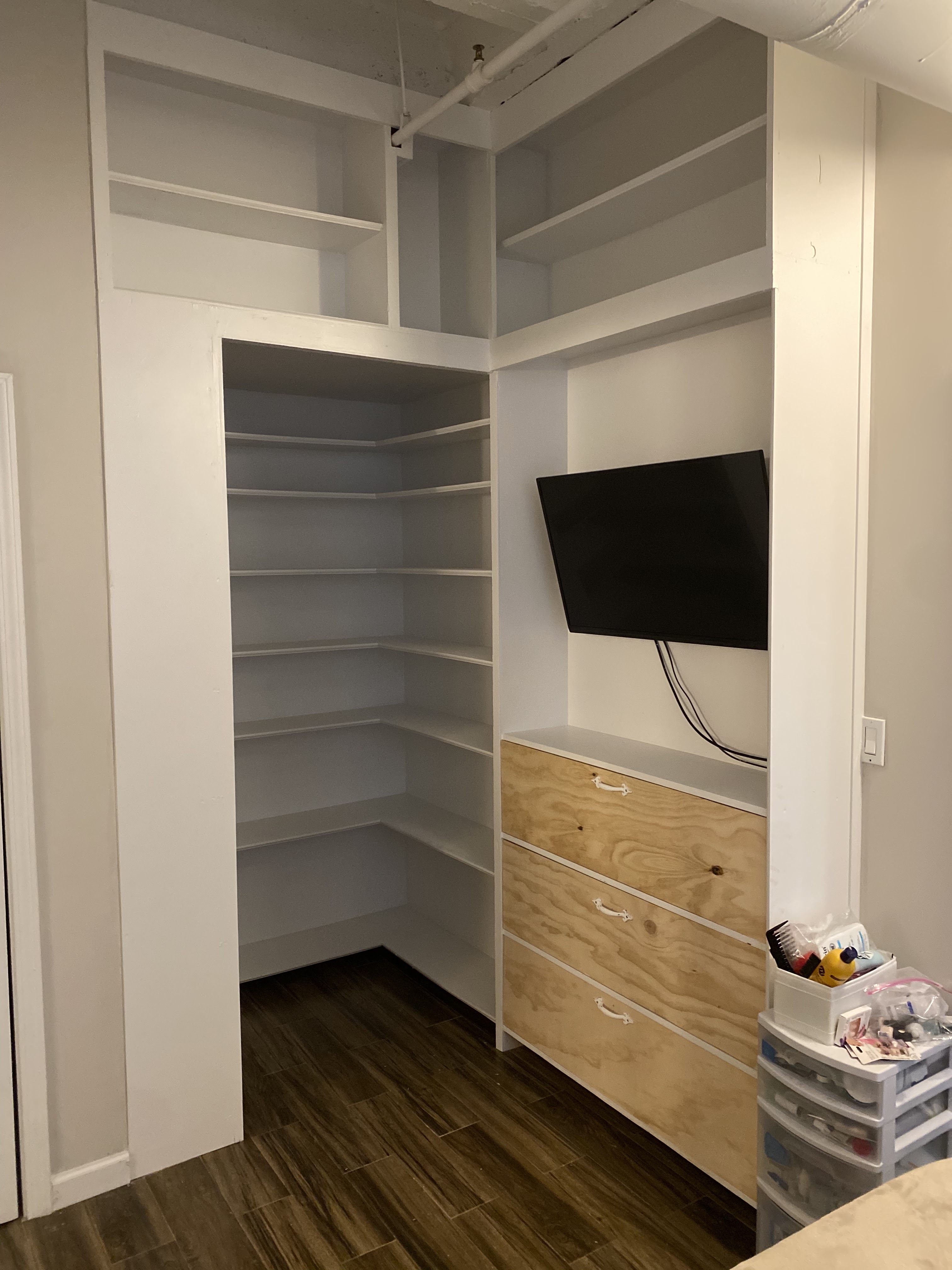 Peachtree A T L Custom Closet project