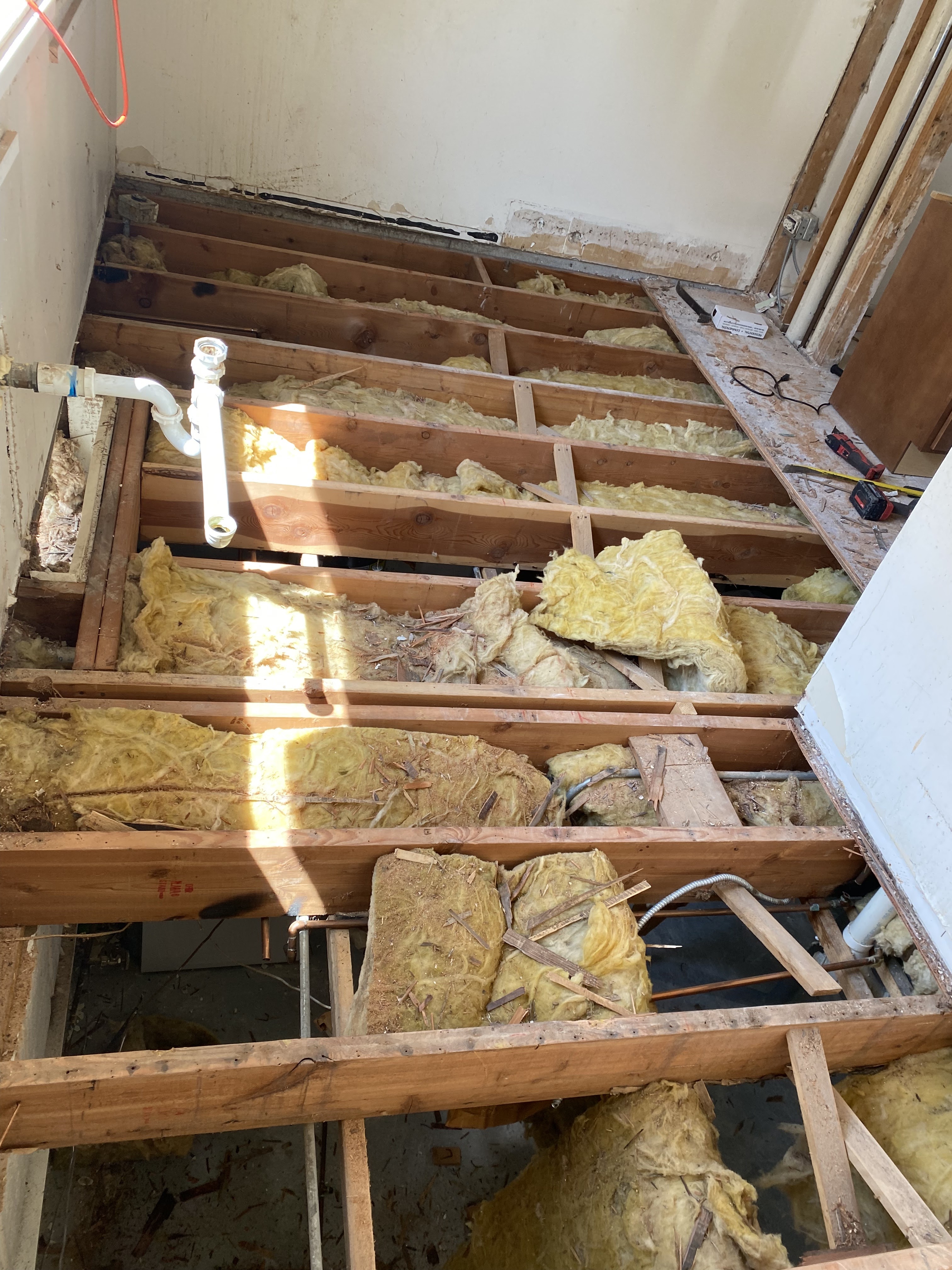 Subfloor Repair project