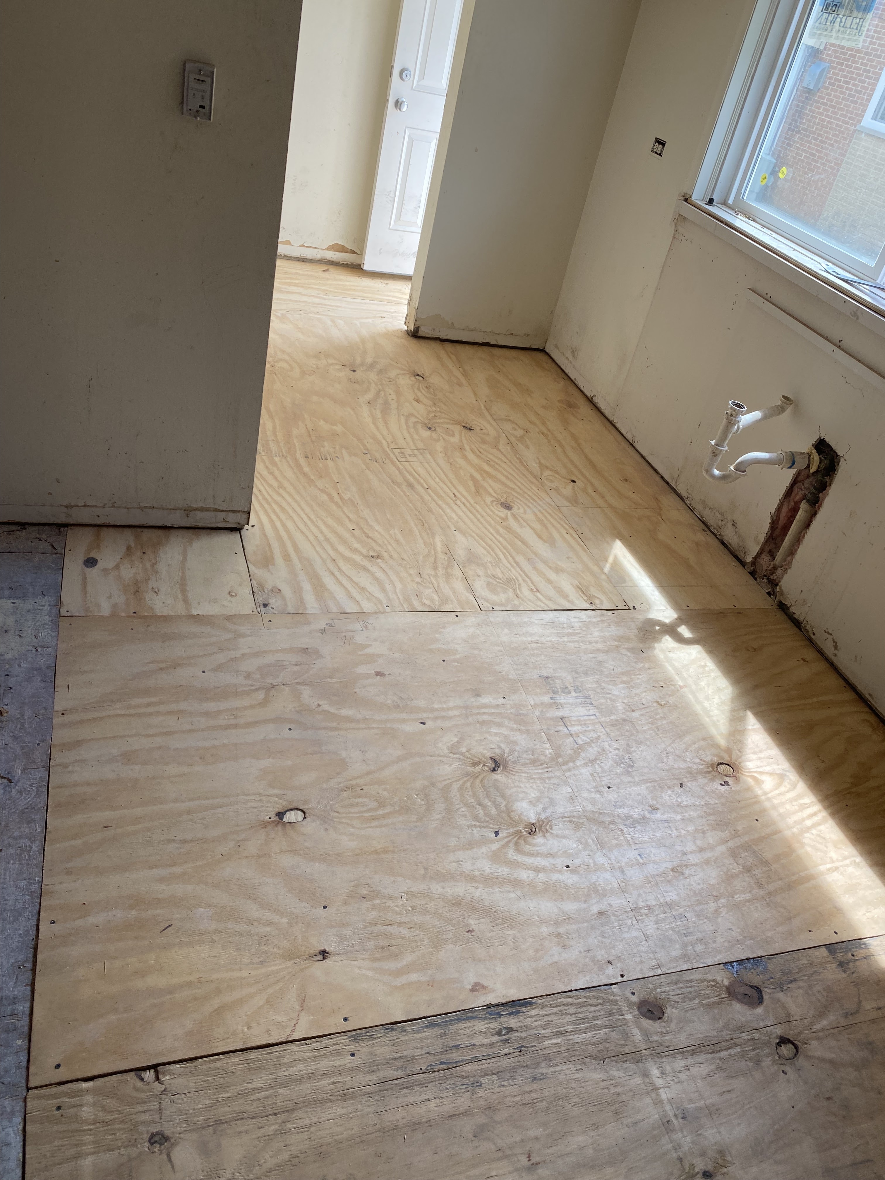 Subfloor Repair project