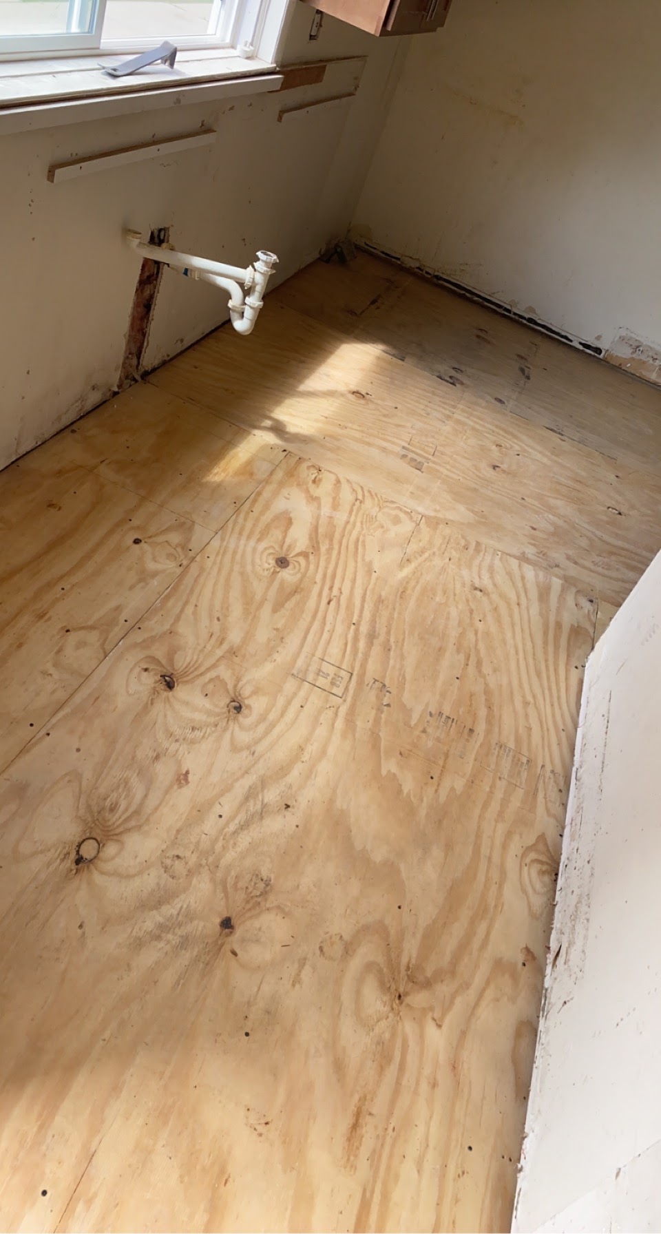 Subfloor Repair project